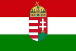 Hungarian Flag Dark Red