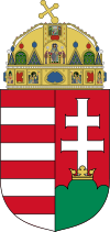 Hungarian Flag with Coat of Arms
