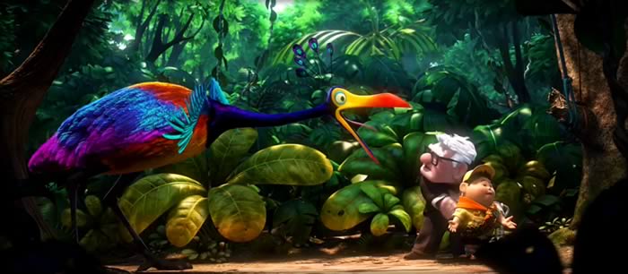 4 Huge prehistoric Bird