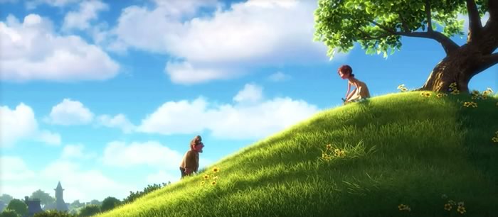 5 Climbing the hill, seeking the sahde